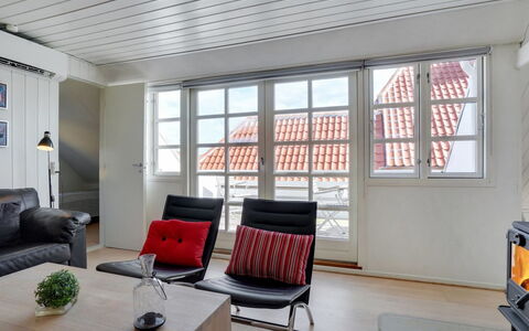 Naina - 200M from the Sea: Furniture, Flooring, Interior Design, Floor, Wood, Ceiling, Couch, Room, Apartment, Living Room