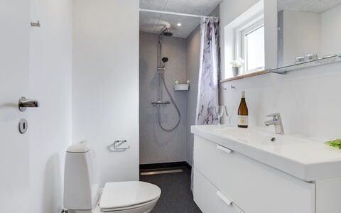 Arlene - 800M from the Sea: Flooring, Plumbing Fixture, Floor, Interior Design, Bathroom, Sink, Bathroom Cabinet, Plumbing, Toilet, Tap