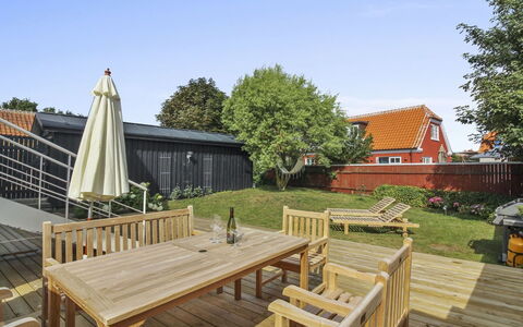 Elka - 100M from the Sea: Apartment, Shade, Balcony, Chair, Fence, Outdoor Furniture, Aluminium, Artificial Turf
