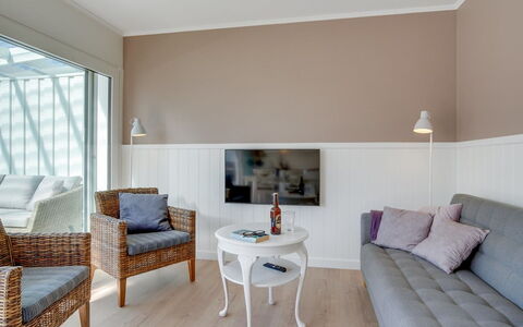 Sylwia - 800M from the Sea: Interior Design, Flooring, Furniture, Wall, Floor, Wood, Ceiling, Room, Lighting, Home