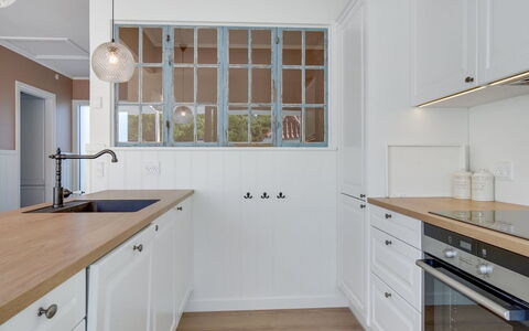 Sylwia - 800M from the Sea: Interior Design, Cabinetry, Flooring, Kitchen, Countertop, Wood, Furniture, Ceiling, Floor, Cupboard