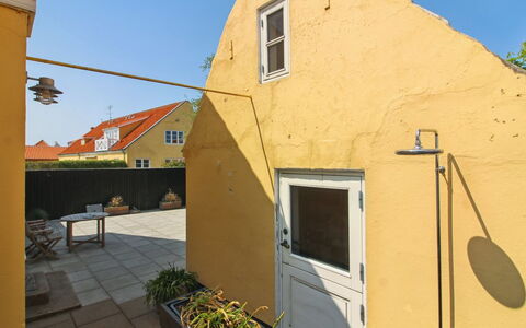Ilselil - 500M from the Sea: Wall, Yellow, House, Roof, Home, Cottage, Door, Composite Material, Paint