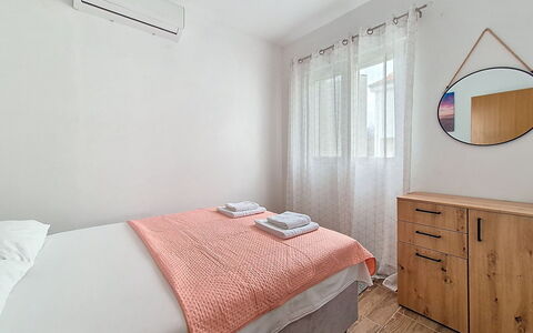 Aurora: Interior Design, Bed, Bedroom, Furniture, Floor, Bed Sheet, Flooring, Wood, Bedding, Linens