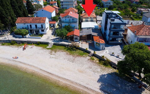 Zadar Sukošan 131: Building, Plant, Water, Window, Tree, House, Urban Design, Body Of Water, Coastal And Oceanic Landforms, Landscape