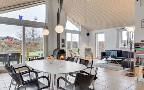Annesophie - 300M to the Fjord: Wood, Furniture, Home, Ceiling, Chair, Interior Design, Kitchen & Dining Room Table, Light Fixture, Living Room, Shade