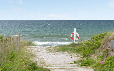 Doritte - 125M from the Sea: House, Home, Door, Roof, Cottage, Estate, Garden, Shade, Siding, Yard