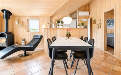 Ulrikke - 12Km from the Sea: Interior Design, Furniture, Flooring, Wood, Ceiling, Light Fixture, Floor, Room, Lighting, Living Room