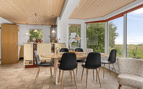 Simo - 250M from the Sea: Furniture, Flooring, Interior Design, Floor, Wood, Wood Flooring, Chair, Dining Room, Table, Kitchen & Dining Room Table
