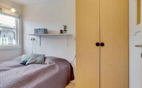 Tofan - 100M to the Fjord: Furniture, Wall, Wood, Interior Design, Flooring, Bedroom, Floor, Bed, Room, Ceiling