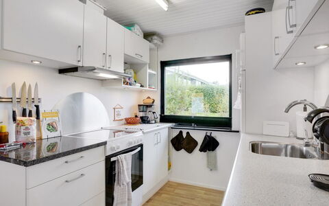 Clarita - 300M to the Fjord: Kitchen, Kitchen Appliance, Countertop, Major Appliance, Interior Design, Kitchen Stove, Ceiling, Flooring, Home Appliance, Lighting