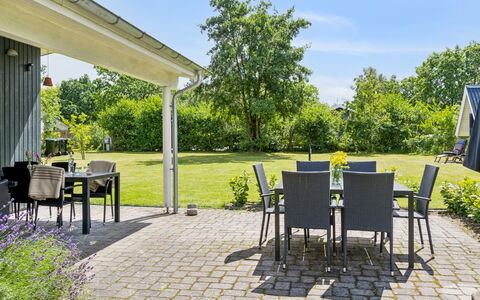 Hanne - 300M from the Sea: Roof, House, Home, Cottage, Siding, Estate, Driveway, Garden Buildings, Yard, Shed