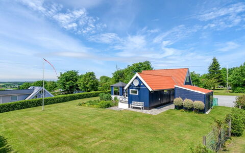 Edvia - 700M to the Fjord: Blue, House, Home, Cottage, Roof, Estate, Lawn, Farmhouse, Garden, Landscaping