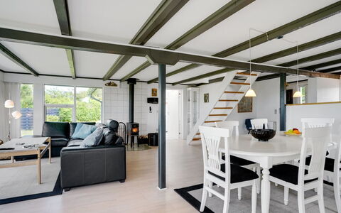Edvia - 700M to the Fjord: Ceiling, Flooring, Interior Design, Floor, Wood Flooring, Furniture, Hardwood, Chair, Kitchen & Dining Room Table, Living Room