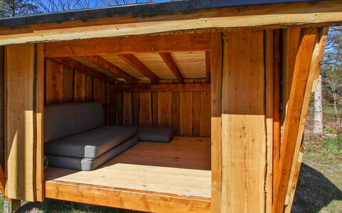 Razmo - 300M from the Sea: Roof, House, Home, Cottage, Siding, Estate, Driveway, Garden Buildings, Yard, Shed