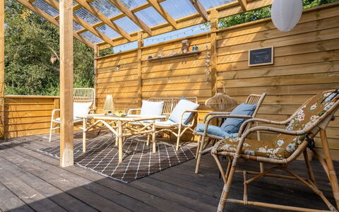 Jaana - 780M to the Fjord: House, Roof, Home, Cottage, Shed, Garden Buildings, Siding, Yard, Log Cabin, Hut