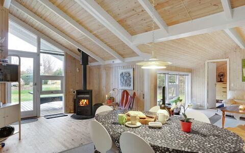 Arwed - from the Sea: Wood, Ceiling, Interior Design, Light Fixture, Home, Flooring, Furniture, Cottage, Room, Living Room