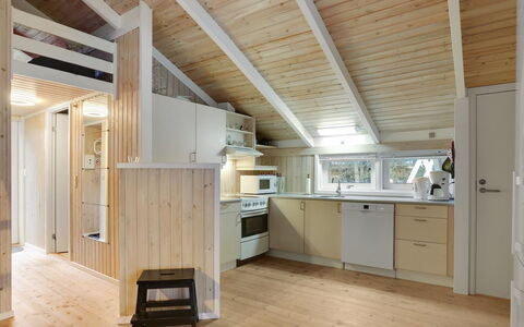 Arwed - from the Sea: Wood, Ceiling, Interior Design, Flooring, Floor, Kitchen, Room, Furniture, Home, Countertop