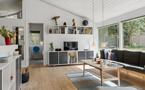 Aleia - 1.6Km from the Sea: Interior Design, Wood, Furniture, Flooring, Ceiling, Living Room, Couch, Floor, Home, Room