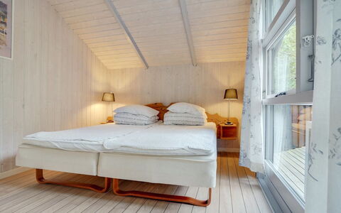 Selver - 250M from the Sea: Interior Design, Flooring, Wood, Floor, Furniture, Ceiling, Lighting, Room, Bedroom, Bed