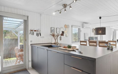 Tarja - 150M from the Sea: Kitchen, Wood, Flooring, Countertop, Interior Design, Floor, Furniture, Ceiling, Cabinetry, Kitchen Appliance