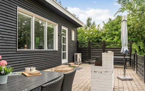 Raya - 250M from the Sea: Wood, Siding, Home, Porch, Furniture, Outdoor Furniture, Door, Deck, Hardwood, Wood Stain