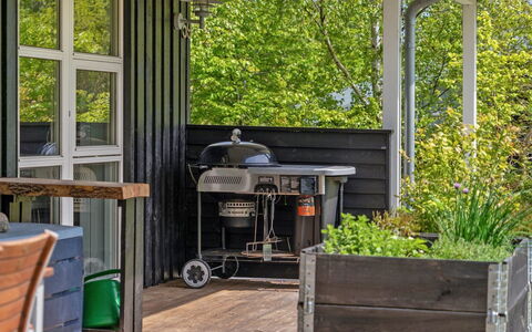 Berta - 300M from the Sea: Wood, Furniture, Outdoor Furniture, Garden, Backyard, Chair, Shade, Flowerpot, Outdoor Table, Outdoor Structure