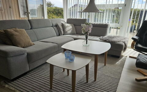Raadengaard - 400M from the Sea: Furniture, Interior Design, Floor, Flooring, Home, Living Room, Wood Flooring, Home Appliance, Houseplant