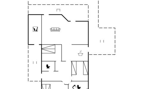 Lieselotte - 400M from the Sea: Roof, House, Land Lot, Home, Cottage, Estate, Garden Buildings, Shade, Log Cabin, Landscaping