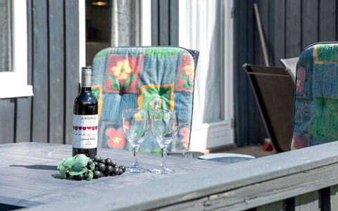 Gangulf - 150M from the Sea: Furniture, Table, Chair, Outdoor Furniture, Outdoor Table, Flowerpot, Houseplant, Wood Stain, Hardwood, Balcony