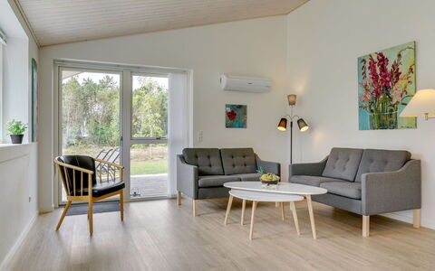 Alona - 250M from the Sea: Furniture, Flooring, Interior Design, Couch, Wood, Floor, Living Room, Wood Flooring, Ceiling, Table