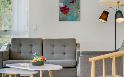 Alona - 250M from the Sea: Furniture, Interior Design, Flooring, Wood, Floor, Table, Home, Living Room, Chair, Room