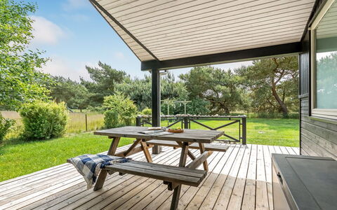 Allie - 150M from the Sea: Roof, House, Home, Cottage, Siding, Estate, Driveway, Garden Buildings, Yard, Shed