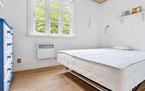 Skrolan - 200M from the Sea: Wood, Flooring, Floor, Furniture, Interior Design, Bedroom, Bed, Wood Flooring, Linens, Room