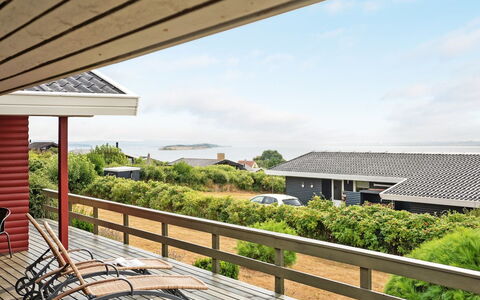Miriam - 300M from the Sea: Roof, House, Land Lot, Home, Cottage, Estate, Garden Buildings, Shade, Log Cabin, Landscaping