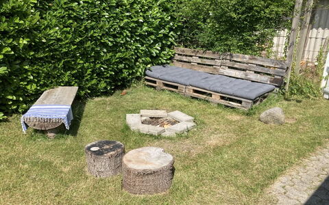Aksa - 400M from the Sea: Outdoor Furniture, Groundcover, Garden, Outdoor Bench, Lawn, Backyard, Bench, Yard, Natural Material, Plank
