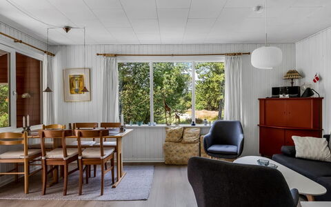 Alflak - 5.2Km from the Sea: Furniture, Interior Design, Flooring, Floor, Wood, Ceiling, Couch, Living Room, Wood Flooring, Room