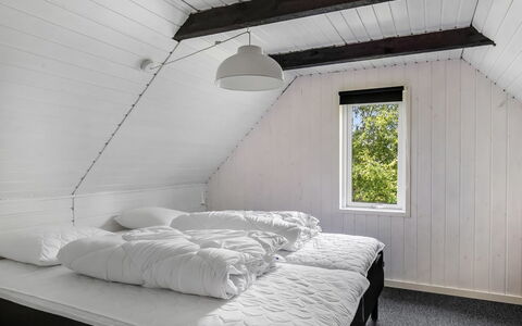 Alflak - 5.2Km from the Sea: Bedroom, Wood, Ceiling, Bed, Floor, Bedding, Bed Sheet, Flooring, Interior Design, Home