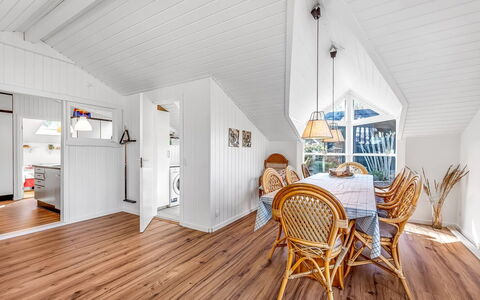Caya - 450M to the Fjord: Flooring, Interior Design, Wood, Floor, Stairs, Ceiling, Wood Stain, Wood Flooring, Hardwood, Handrail