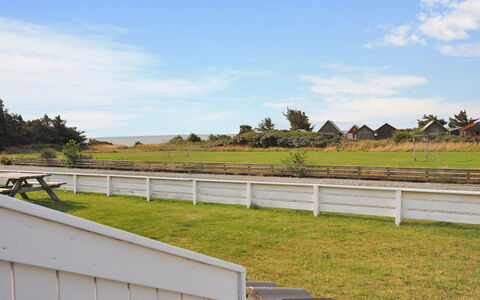 Ingeborre - 100M to the Fjord: Fence, Lawn, Home Fencing, Landscaping, Walkway, Handrail