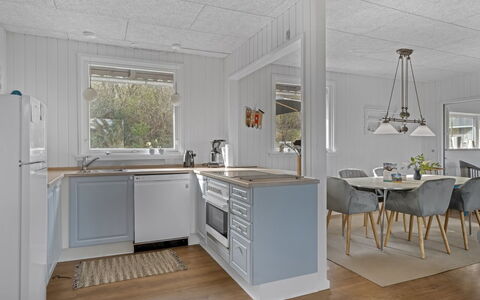 Thyra - 500M to the Fjord: Kitchen, Wood, Flooring, Major Appliance, Kitchen Appliance, Interior Design, Countertop, Floor, Ceiling, Furniture