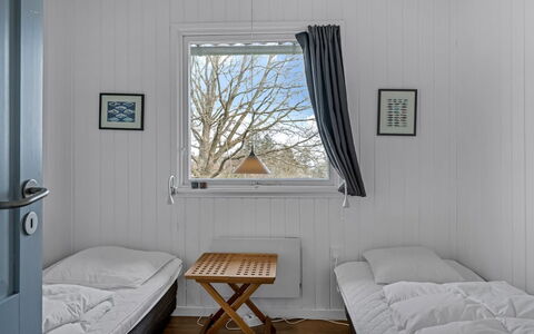 Thyra - 500M to the Fjord: Wall, Wood, Bedroom, Floor, Flooring, Bed, Interior Design, Bedding, Ceiling, Bed Sheet