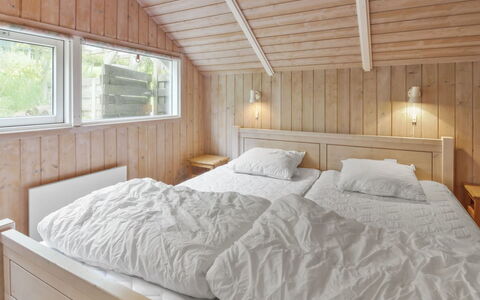 Pirkka - 50M to the Fjord: Bed, Bedroom, Wood, Interior Design, Ceiling, Flooring, Floor, Furniture, Bed Sheet, Bedding