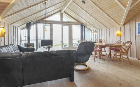 Pirkka - 50M to the Fjord: Wood, Ceiling, Wood Flooring, Home, Hardwood, Plank, Cottage, Attic, Living Room, Chair