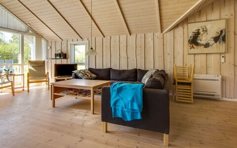 Åsta - 1.7Km from the Sea: Furniture, Interior Design, Flooring, Wood, Floor, Ceiling, Wood Flooring, Chair, Table, Lighting