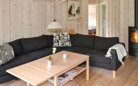 Åsta - 1.7Km from the Sea: Furniture, Interior Design, Flooring, Wood, Floor, Ceiling, Wood Flooring, Chair, Table, Lighting