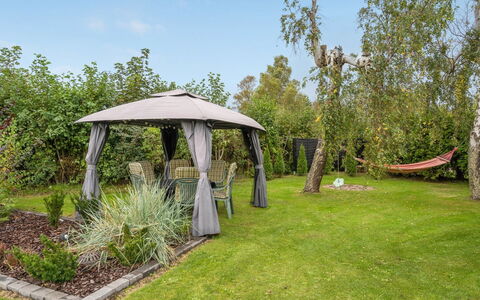 Almen - 400M from the Sea: Roof, House, Home, Cottage, Siding, Estate, Driveway, Garden Buildings, Yard, Shed