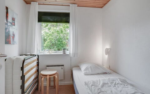 Kerttuli - 800M from the Sea: Interior Design, Wall, Wood, Floor, Flooring, Ceiling, Bedroom, Bed, Furniture, Room