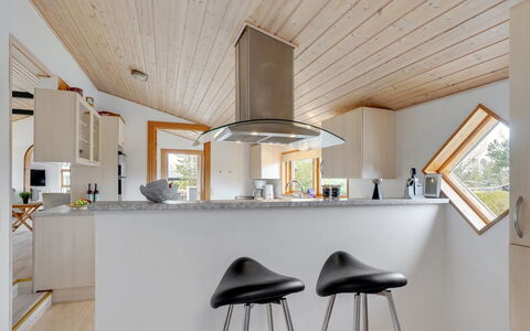 Rafn - 550M from the Sea: Flooring, Interior Design, Wood, Ceiling, Kitchen, Floor, Furniture, Countertop, Wood Flooring, Lighting