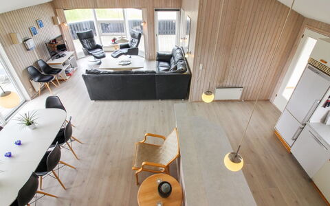 Seniha - 400M from the Sea: Interior Design, Flooring, Wood, Floor, Furniture, Ceiling, Wood Flooring, Living Room, Lighting, Light Fixture