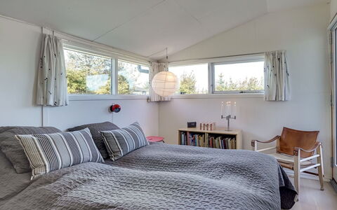 Afrim - 694M from the Sea: Interior Design, Furniture, Ceiling, Bed, Flooring, Floor, Bedroom, Lighting, Room, Home